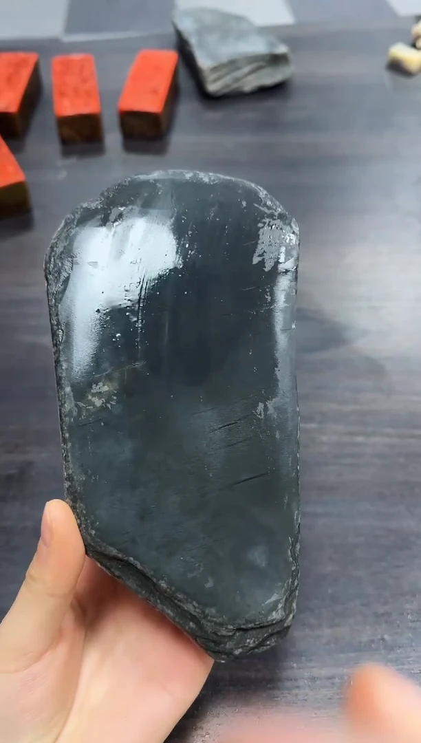 【闪购商品】砚石石料眉子坑砚台石料