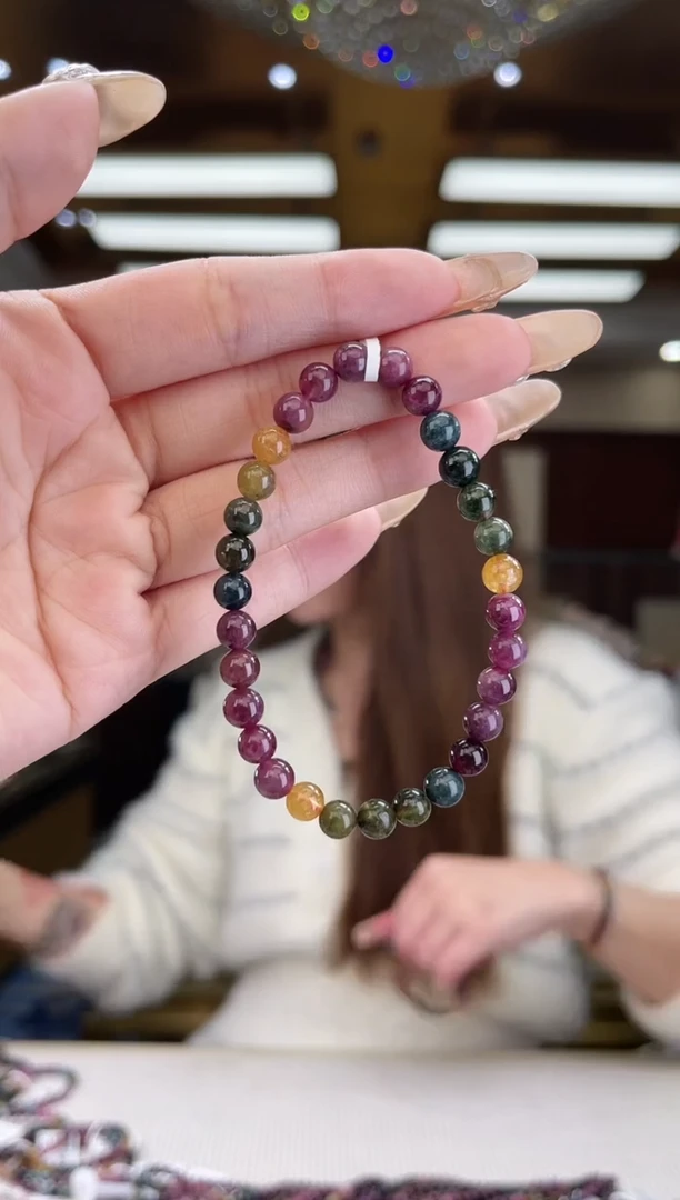 【闪购商品】碧玺/未镶嵌6mm+碧玺单圈多样性发货4