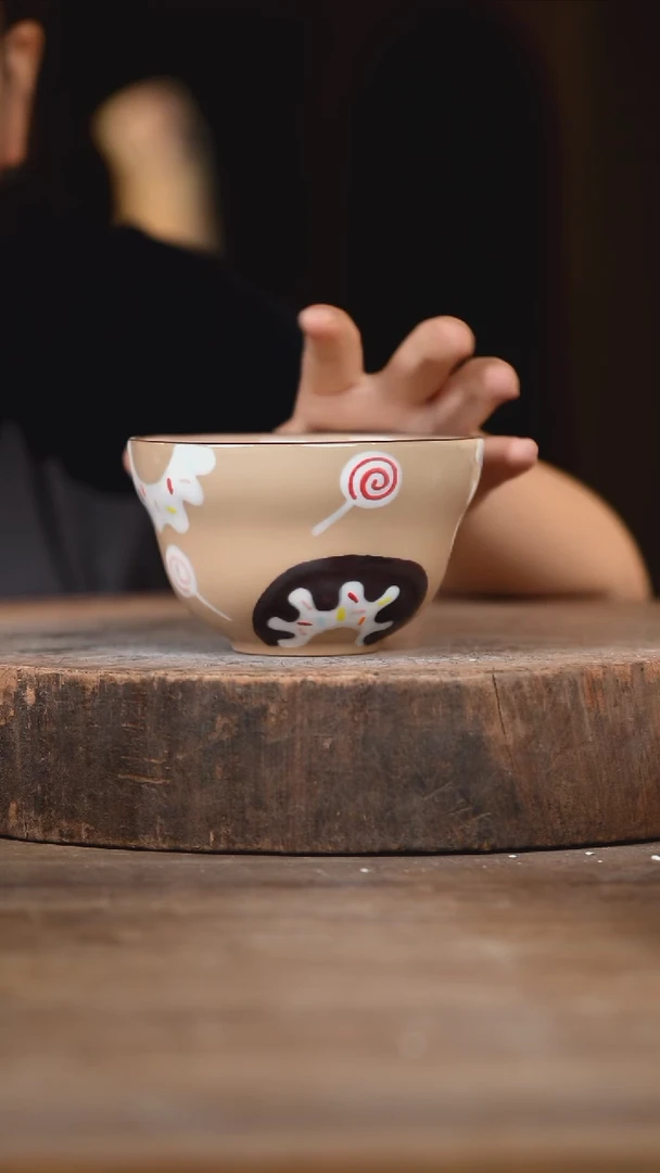 瓷片景德镇高温釉下彩（食品级）