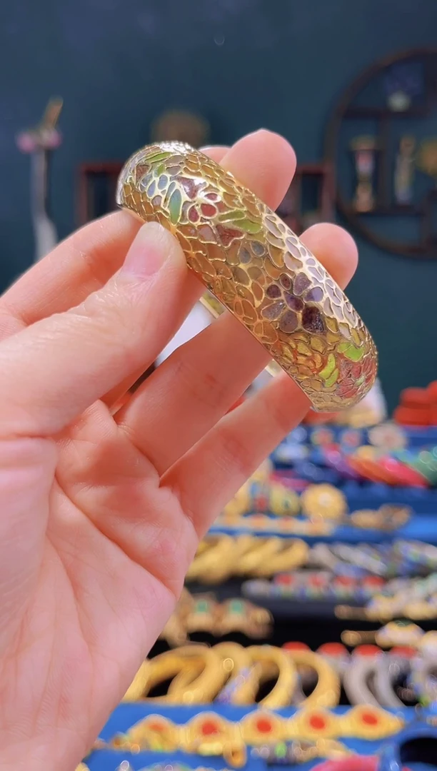 【闪购商品】脱胎手镯香槟色圈口53-59