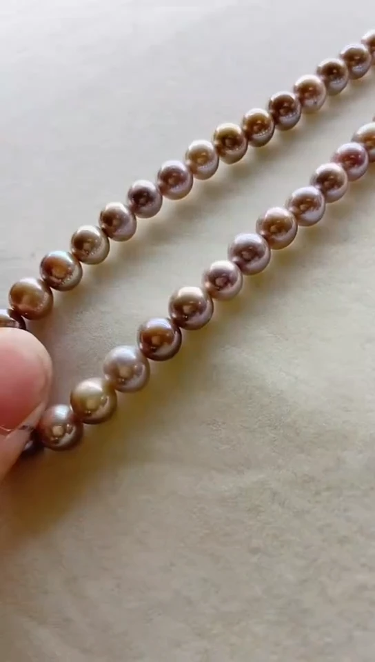 淡水珍珠未镶嵌颈饰1