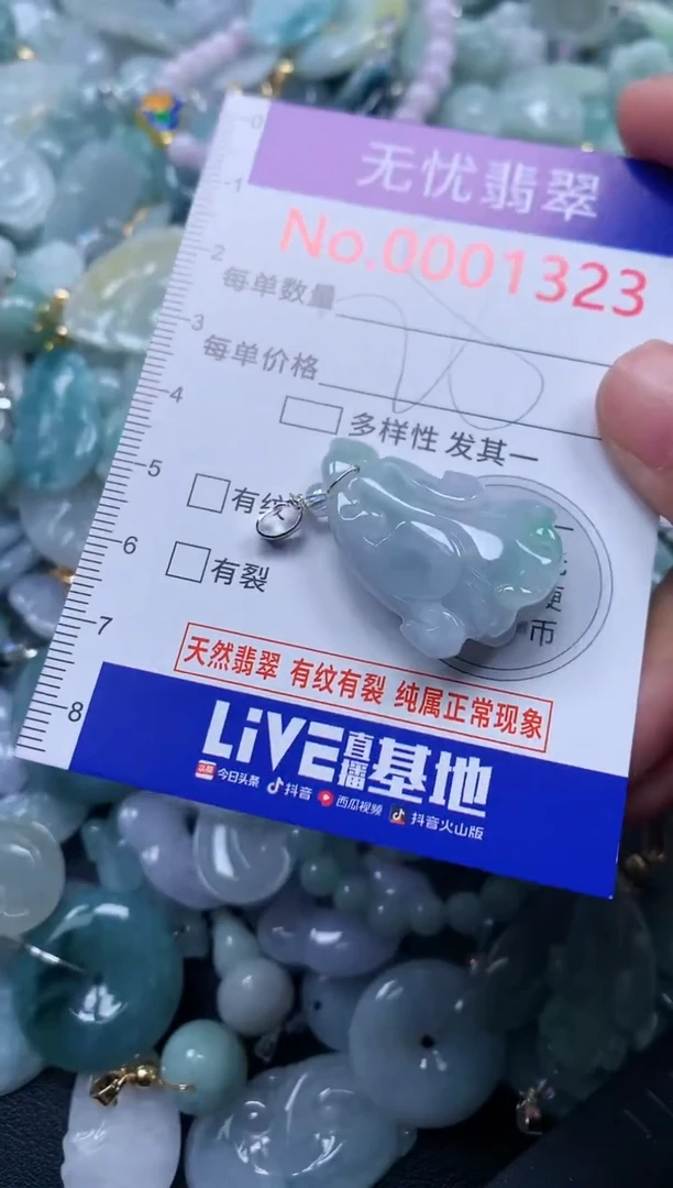 颈饰未镶嵌翡翠1323