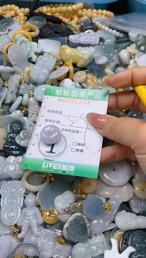 【闪购商品】翡翠颈饰未镶嵌闪购0091244