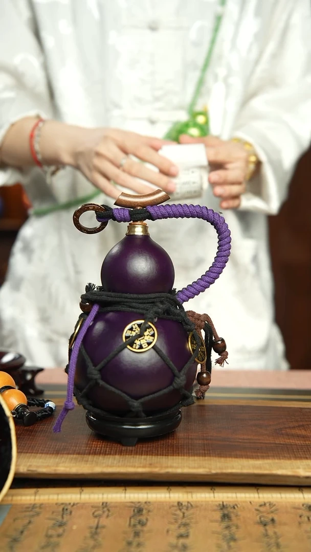 257号500ml左右非遗大漆酒葫芦