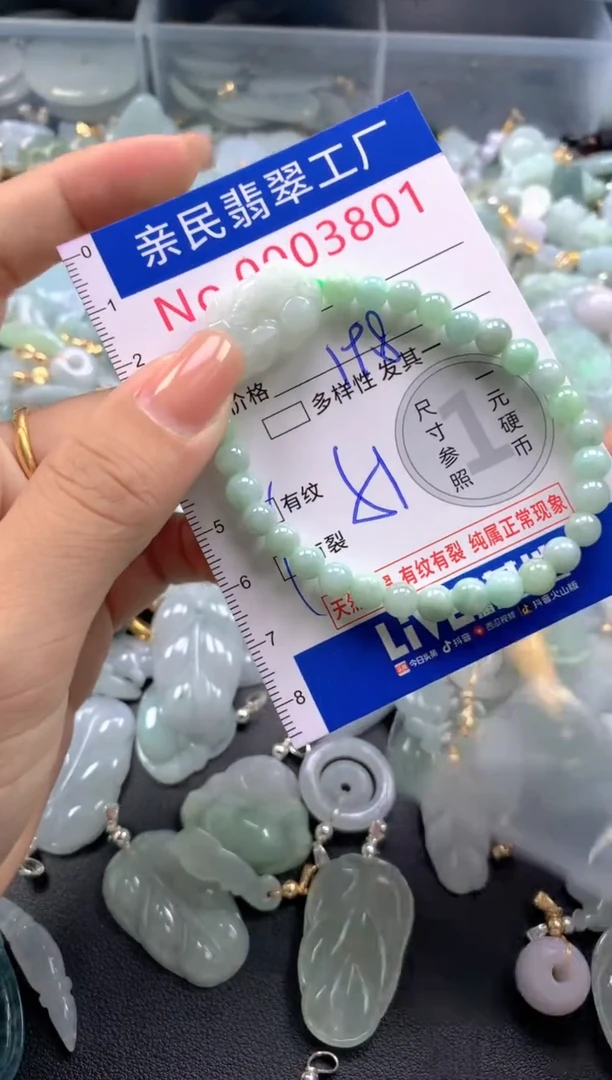 颈饰未镶嵌翡翠3801