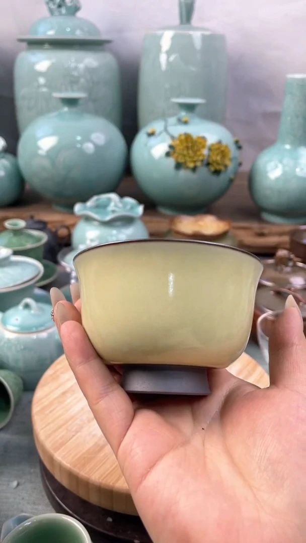【闪购商品】特价 微瑕 慧仙青瓷