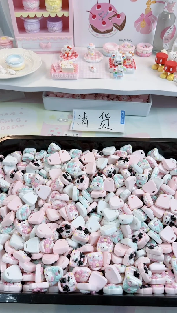 树脂树脂kitty手提包50颗一份