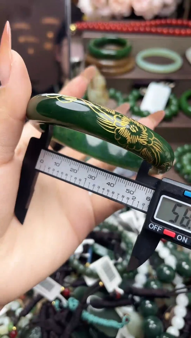 未镶嵌手镯和田玉未镶嵌和田玉吊坠拍一发一58-59