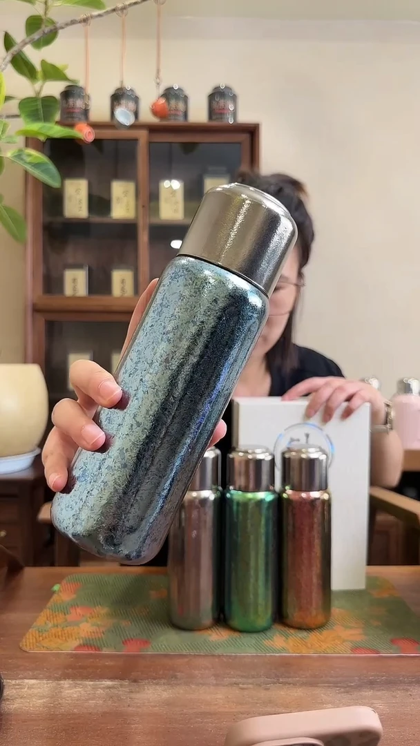 500毫升纯钛蓝色