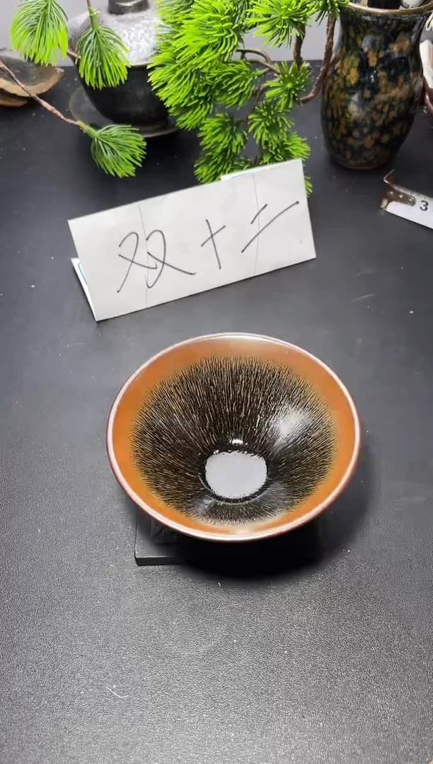 茶盏222叶紫建盏