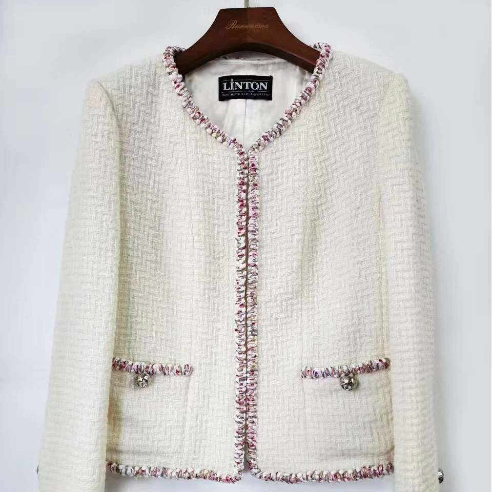 【Morking】小公举 英国LINTON工坊-花呢羊毛混纺外套DY-263316