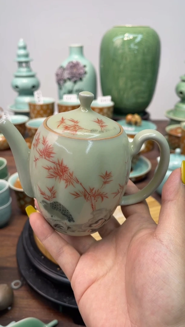 特价福利 微瑕 慧仙青瓷