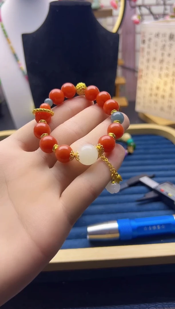 【闪购商品】翡翠颈饰14K金镶嵌S160