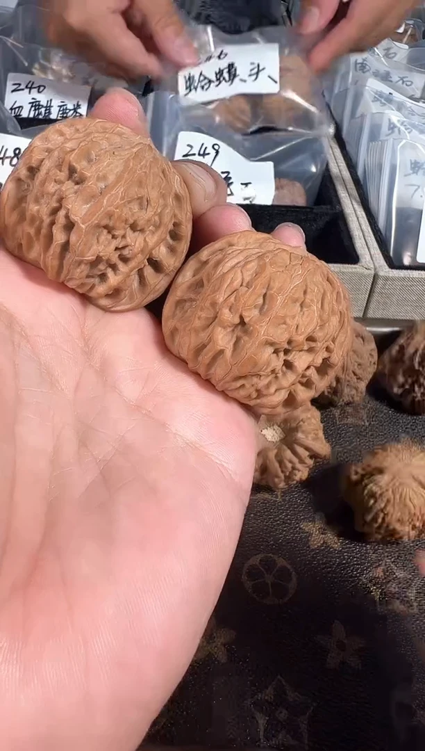 把件核桃全品正磨盘核桃