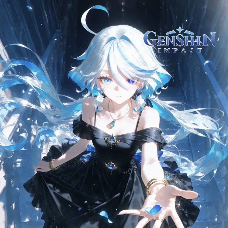 【抓鬼游戏】原神亚克力高透水晶冰箱贴卡砖