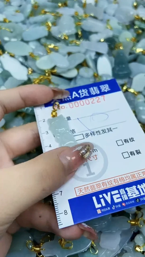 翡翠未镶嵌颈饰天然A货翡翠