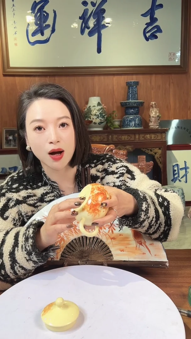 摆件陶景德镇精美陶瓷
