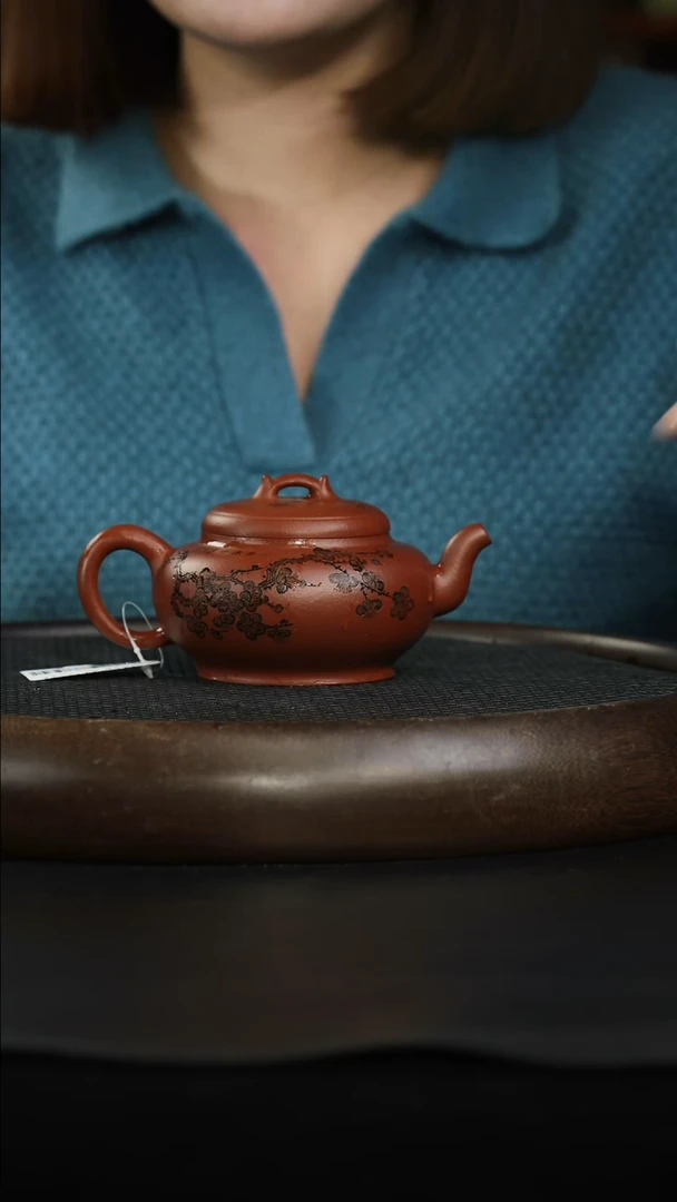 茶壶紫砂李立科刻绘