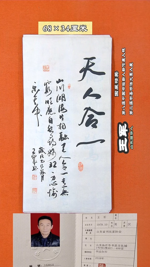 书法24D王军书法作品