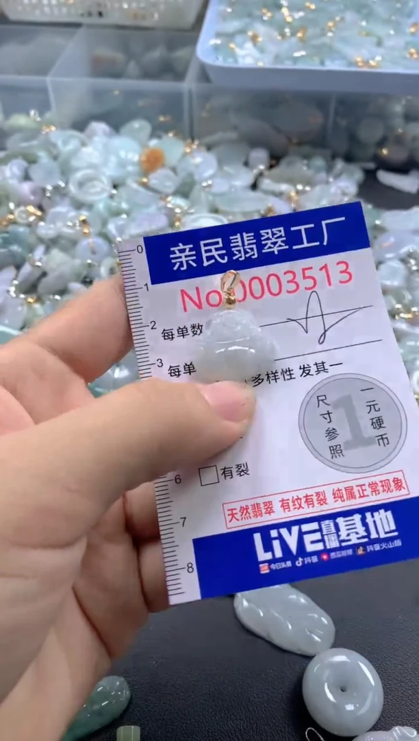 颈饰未镶嵌翡翠3513