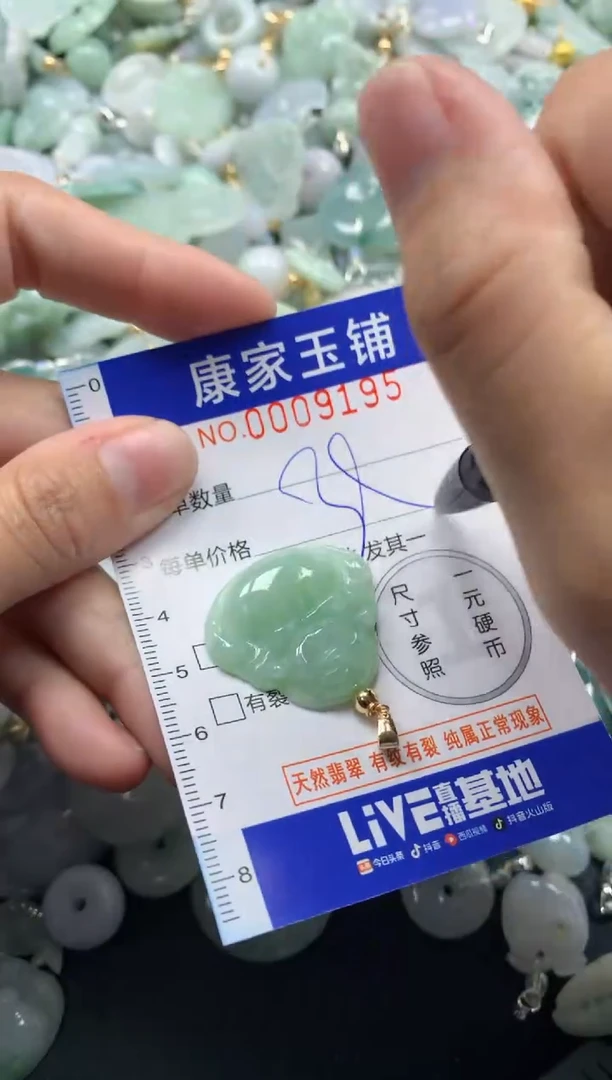 颈饰未镶嵌翡翠9195