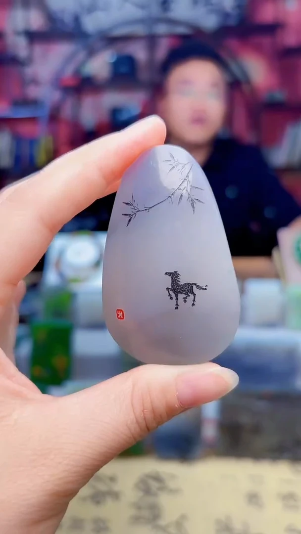 和田玉未镶嵌挂件79