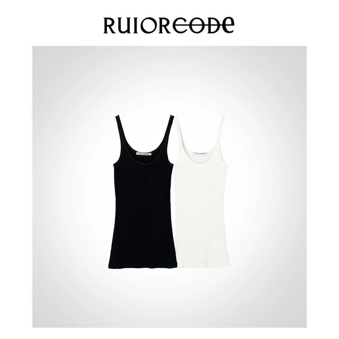 【RUIORCODE】修身明线锁边天丝羊毛背心 理性消费@@