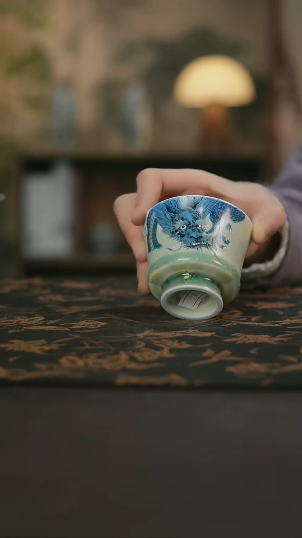 景德镇陶瓷杯碗柴烧多人