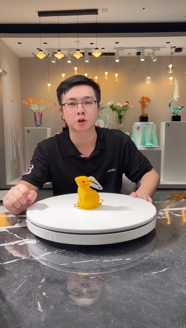 摆件巴比特美学-黄色玉兔