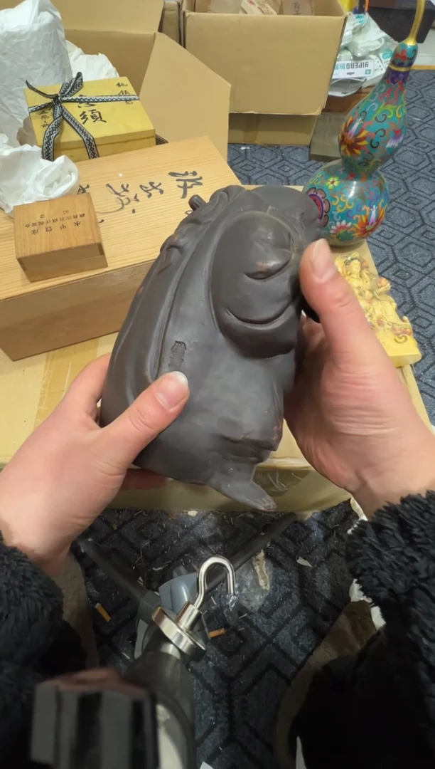 塑料m*r高缘中古美术工艺品
