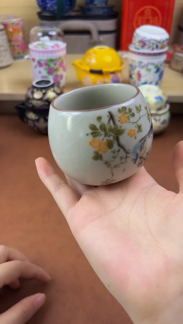 陶陶瓷茶具摆件旅行套组