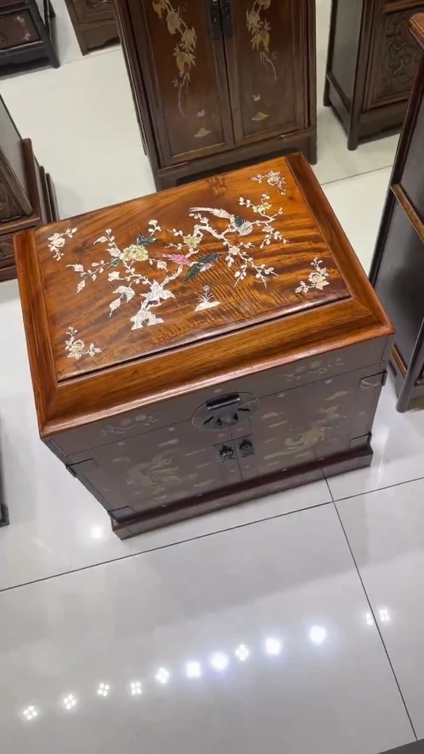 【闪购商品】木喜鹊登梅大号官箱