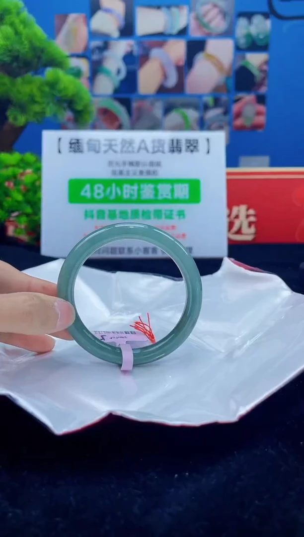 【闪购商品】翡翠手镯未镶嵌手镯8