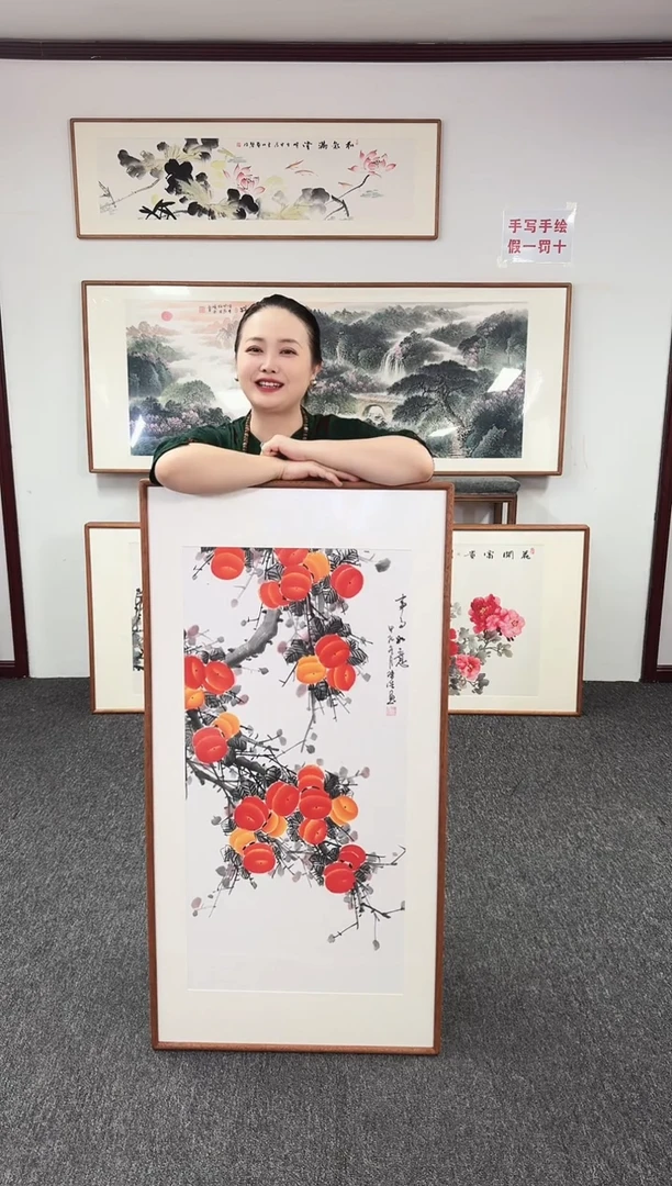 国画事事如意 120*60 陈浩