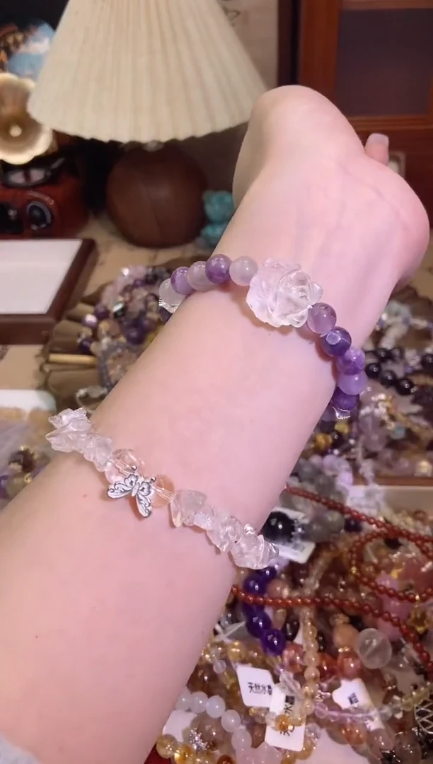 【闪购商品】水晶手链未镶嵌376手串