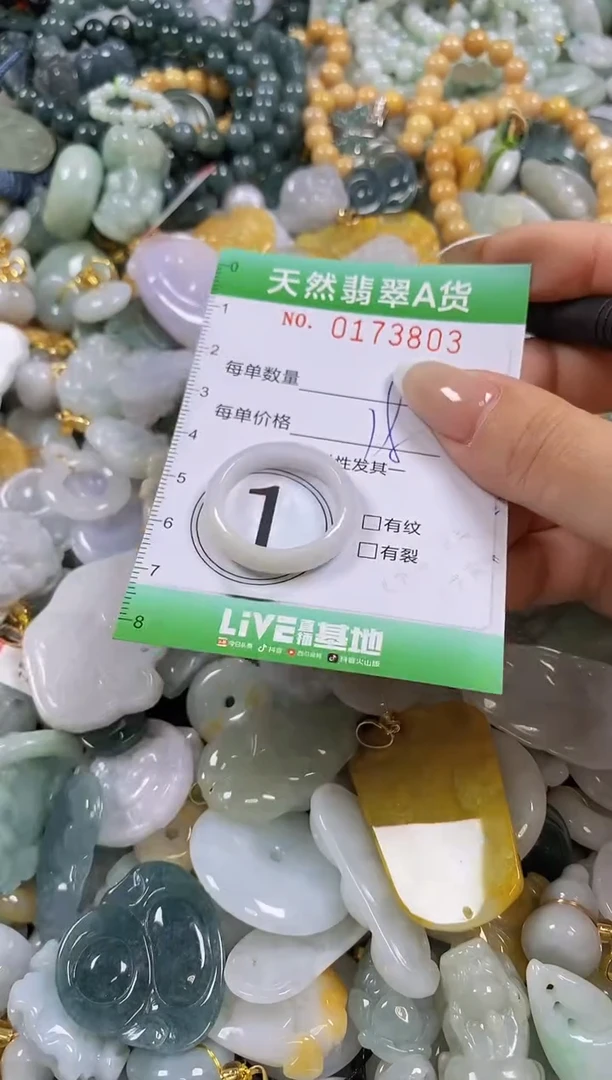 翡翠未镶嵌颈饰闪购0173803