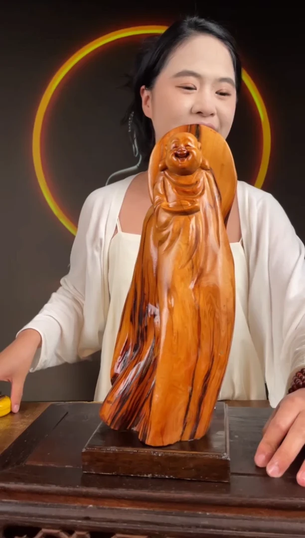 柏木（崖柏）手工摆件,先抢先得! 编号:70