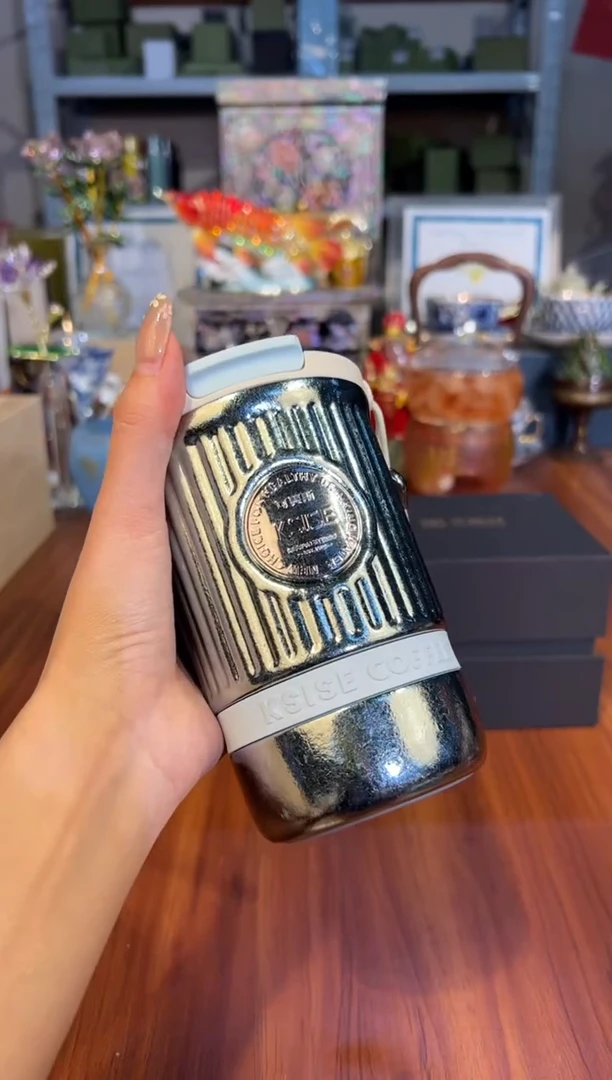 160喜派纯钛随行杯400ML（蓝）