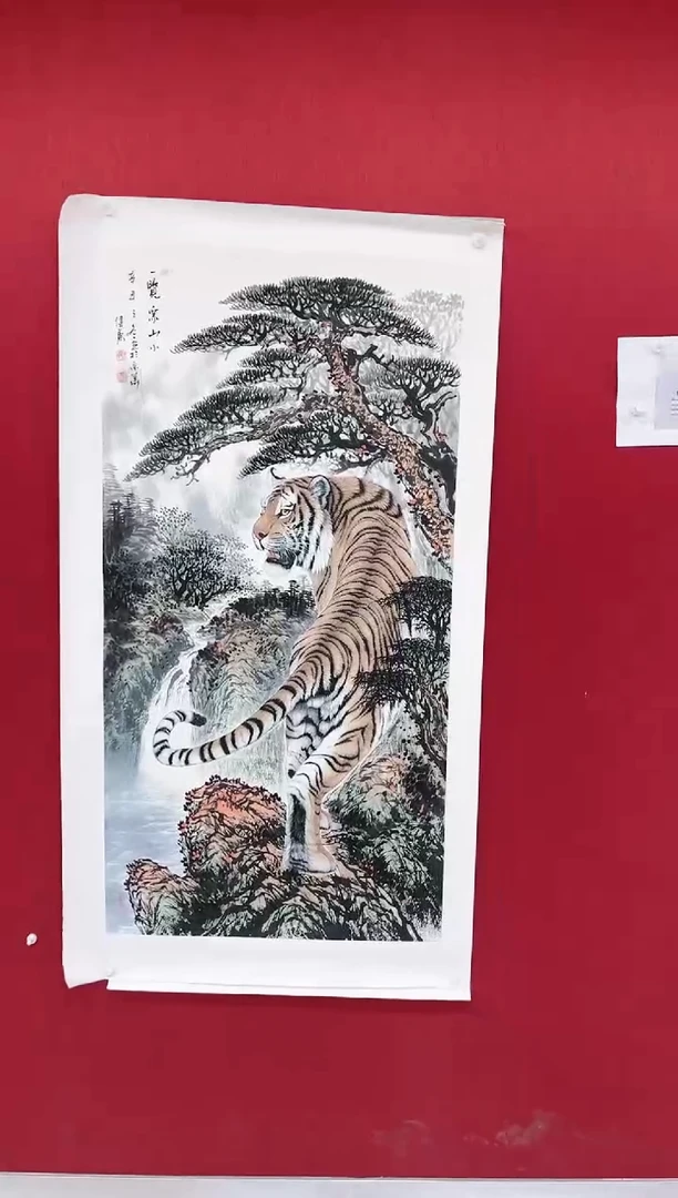 【闪购商品】国画蓝健康老师画作