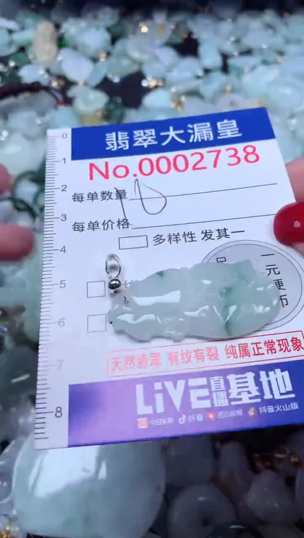 颈饰未镶嵌翡翠2738