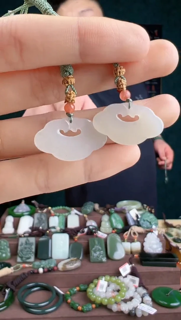 【闪购商品】和田玉颈饰未镶嵌ZZ 拍一发一 多样性发货