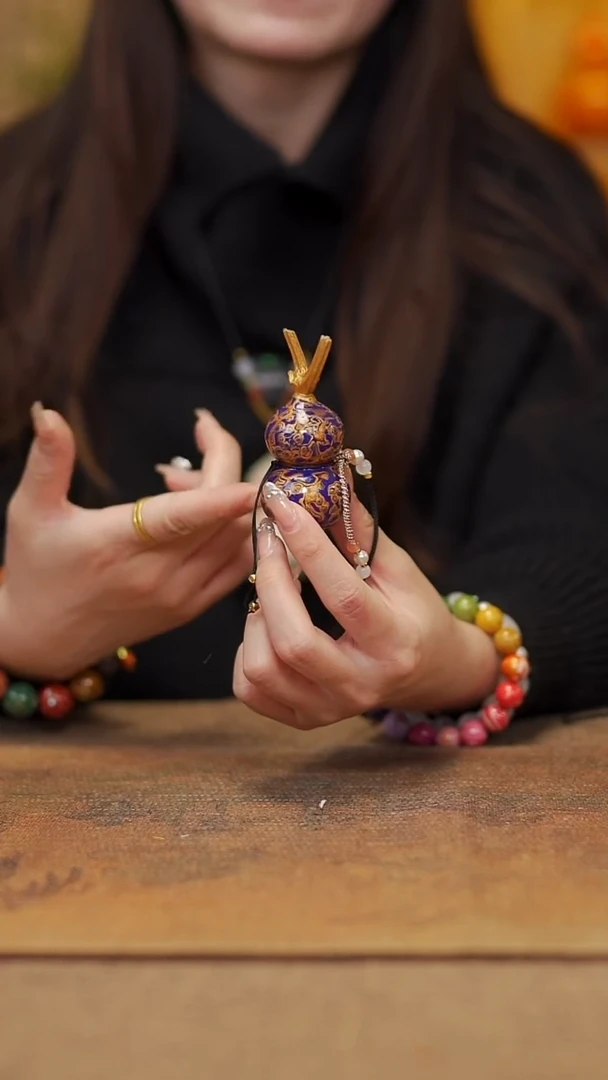 【闪购商品】354 宴禾堂大漆脖挂葫芦88