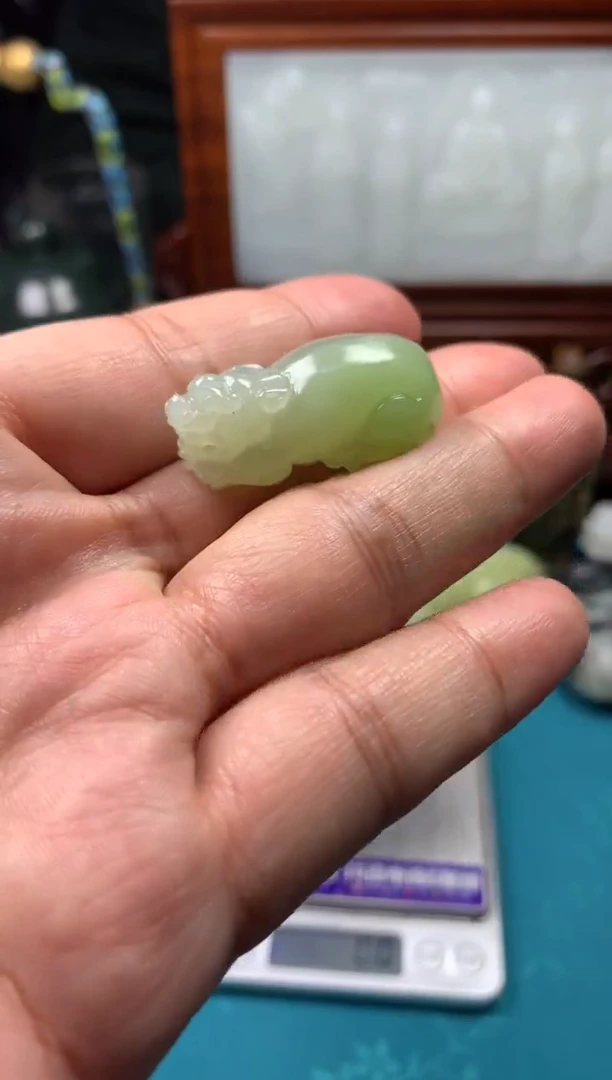 颈饰未镶嵌和田玉拍一发一