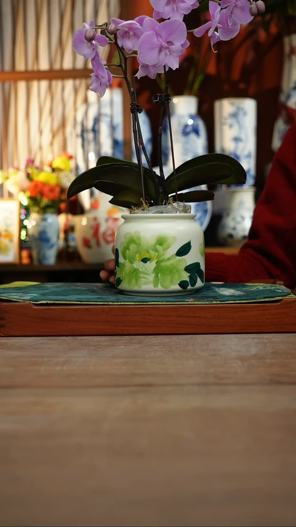 【简家甄选】景德镇设计师釉下手绘陶瓷