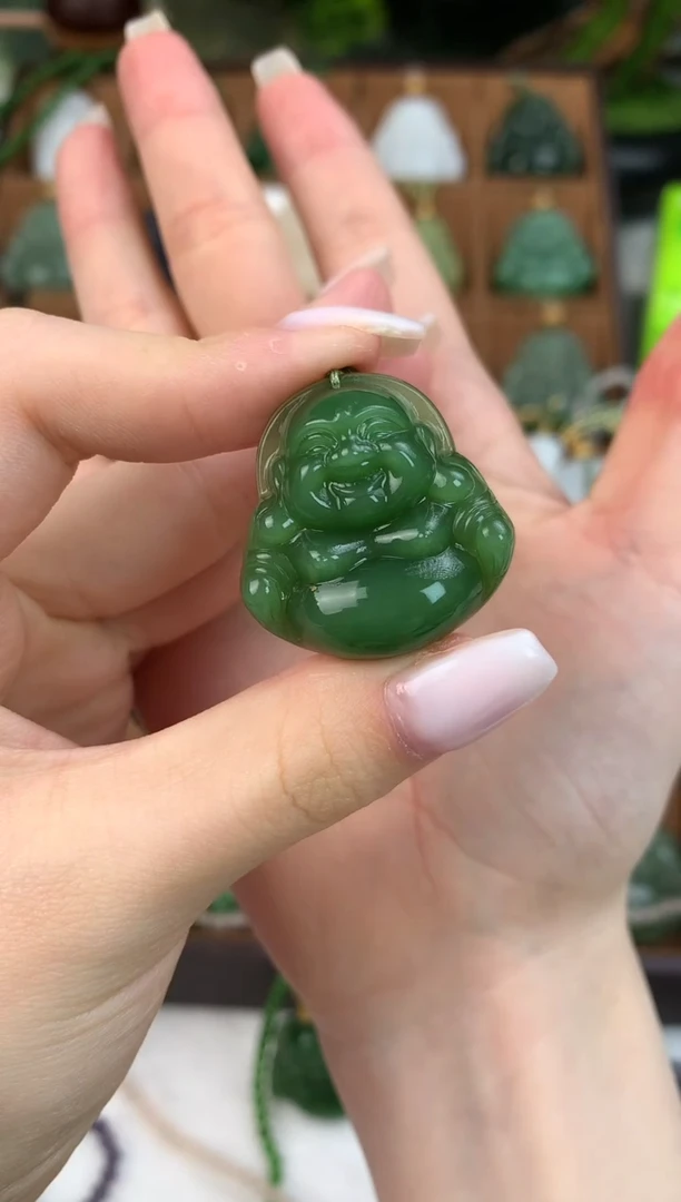 颈饰未镶嵌和田玉吊坠30mm