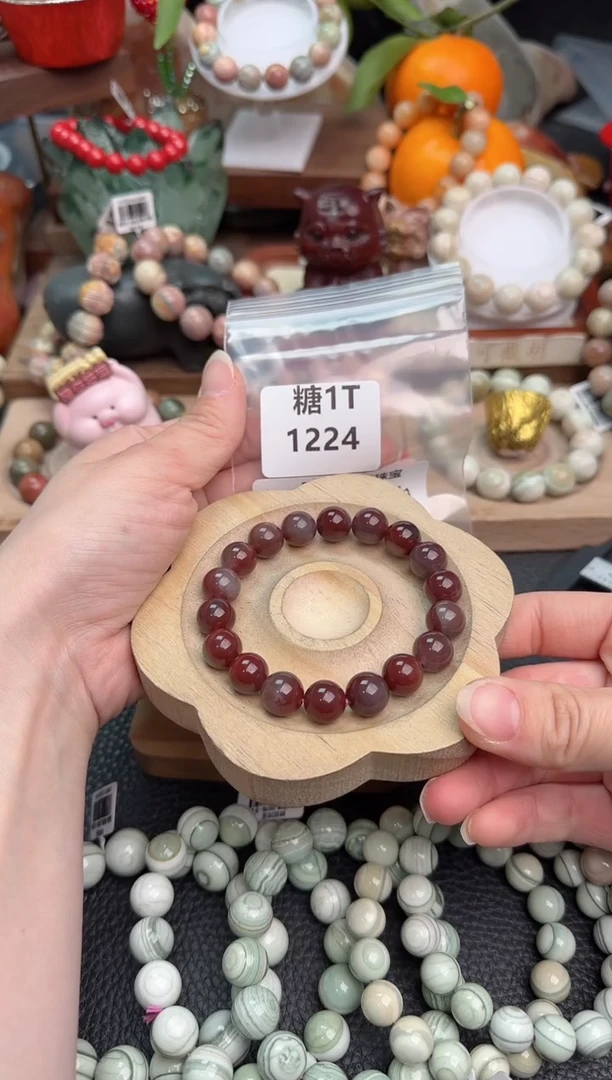 【闪购商品】石英质玉手链未镶嵌1T1224