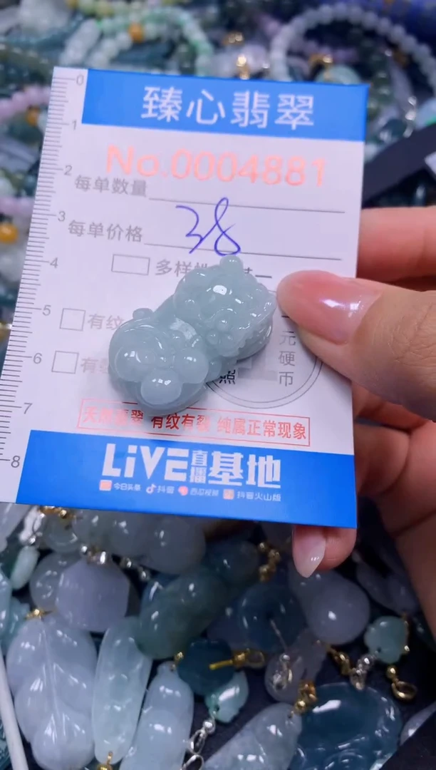 吊坠(不含链)未镶嵌翡翠4881