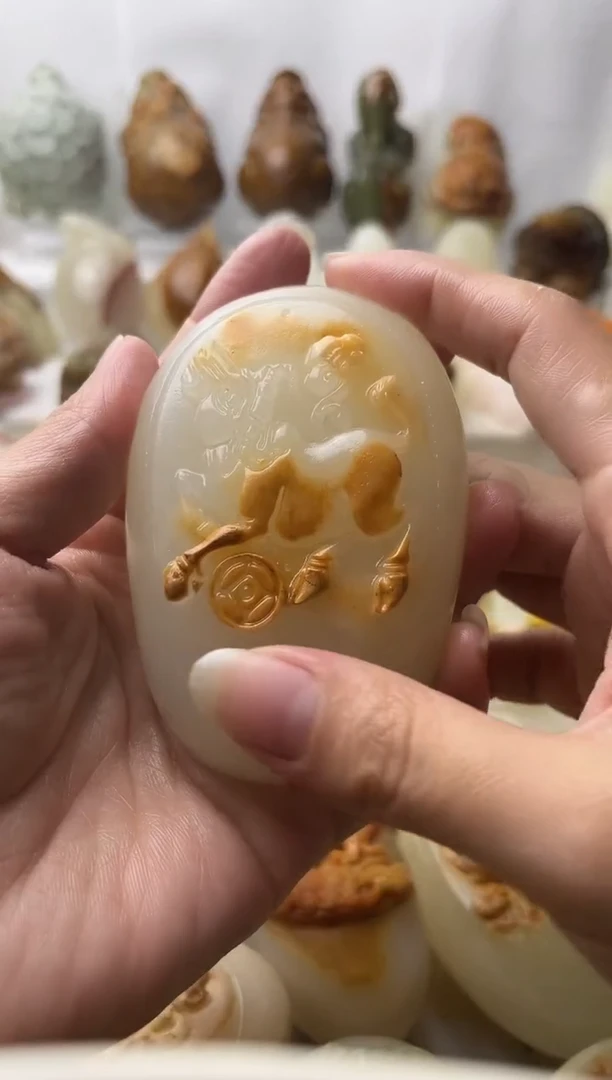 石材方解石棉纹正常不退换牛