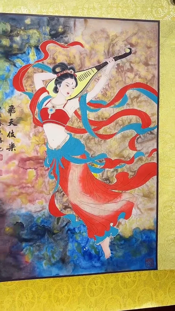 国画秦燕格国画手绘作品Y35