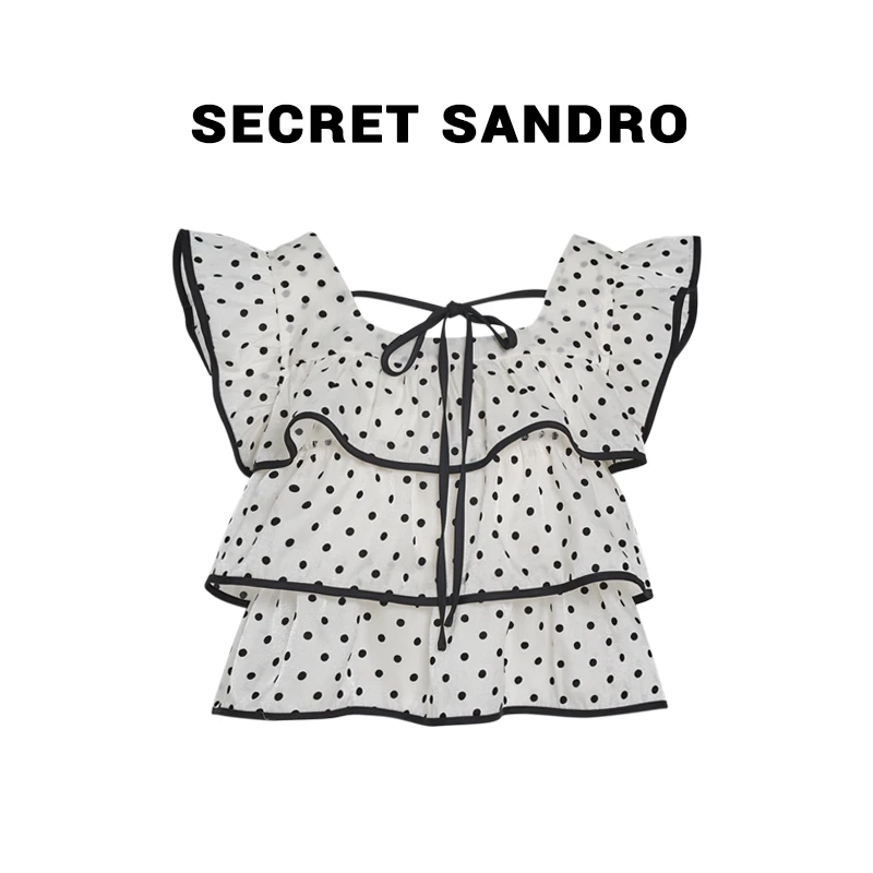 【小甜豆】Secret Sandro 楚楚  上衣  S55287085C
